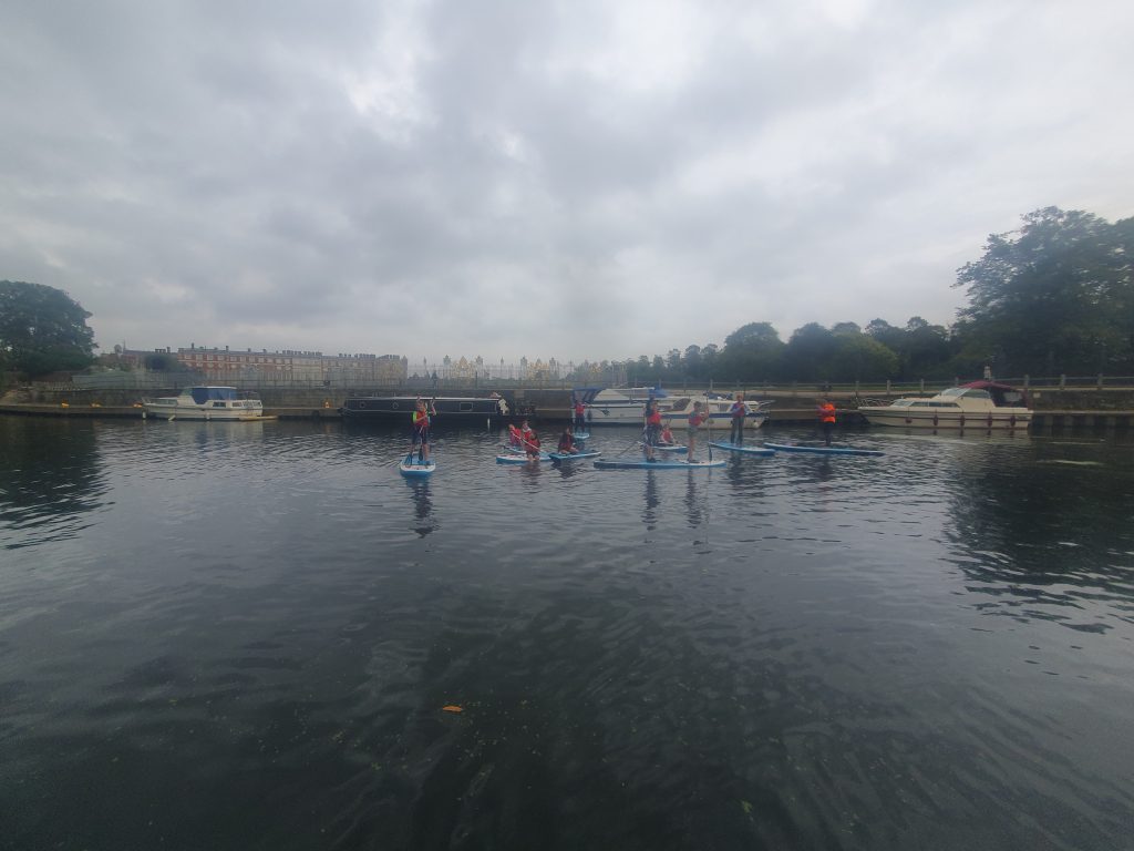 Young Carers by Hampton Court