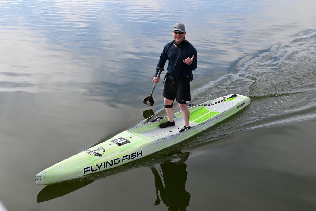 Bruce Smith relaxed and ready to go