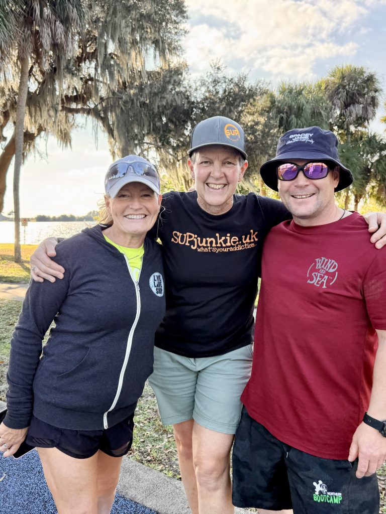 Bruce Smith at Last Paddler Standing with Sarah